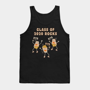 Class of 2020 Rocks Light Tank Top